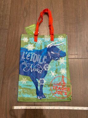 NWT Trader Joe's State Grocery Bag Collectible Regional Rare Design -Minnesota